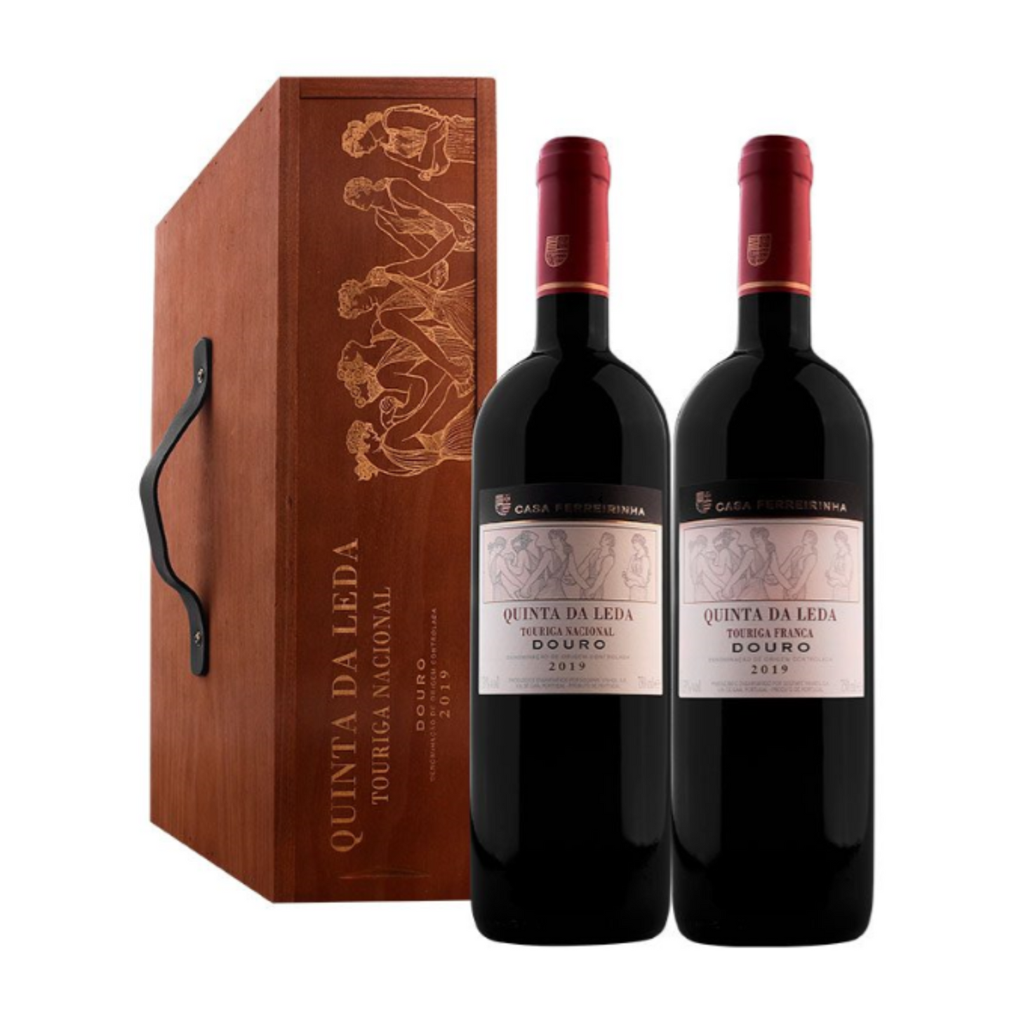 QUINTA DA LEDA PACK TOURIGA FRANCA + TOURIGA NACIONAL 2019 2X0.75