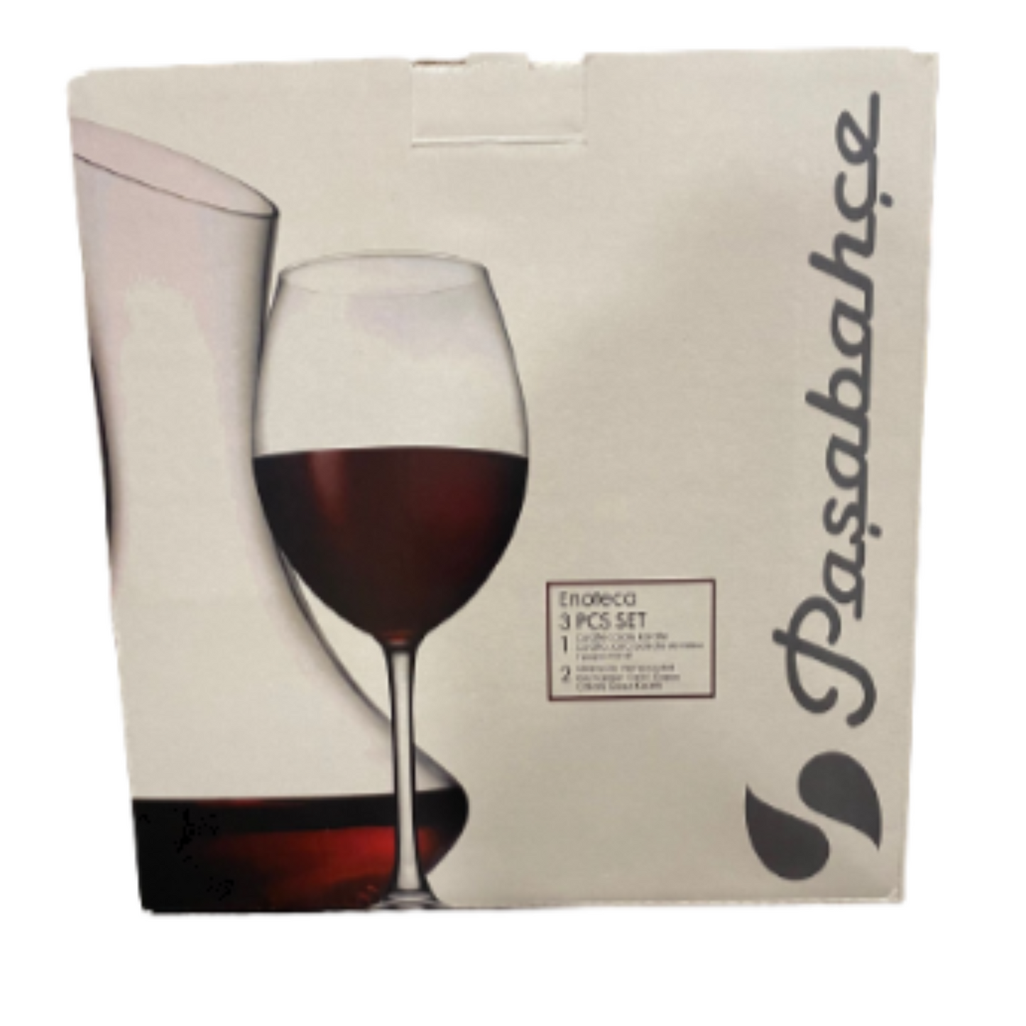 CONJUNTO DECANTER + 2 CALICES 54CL ENOTECA