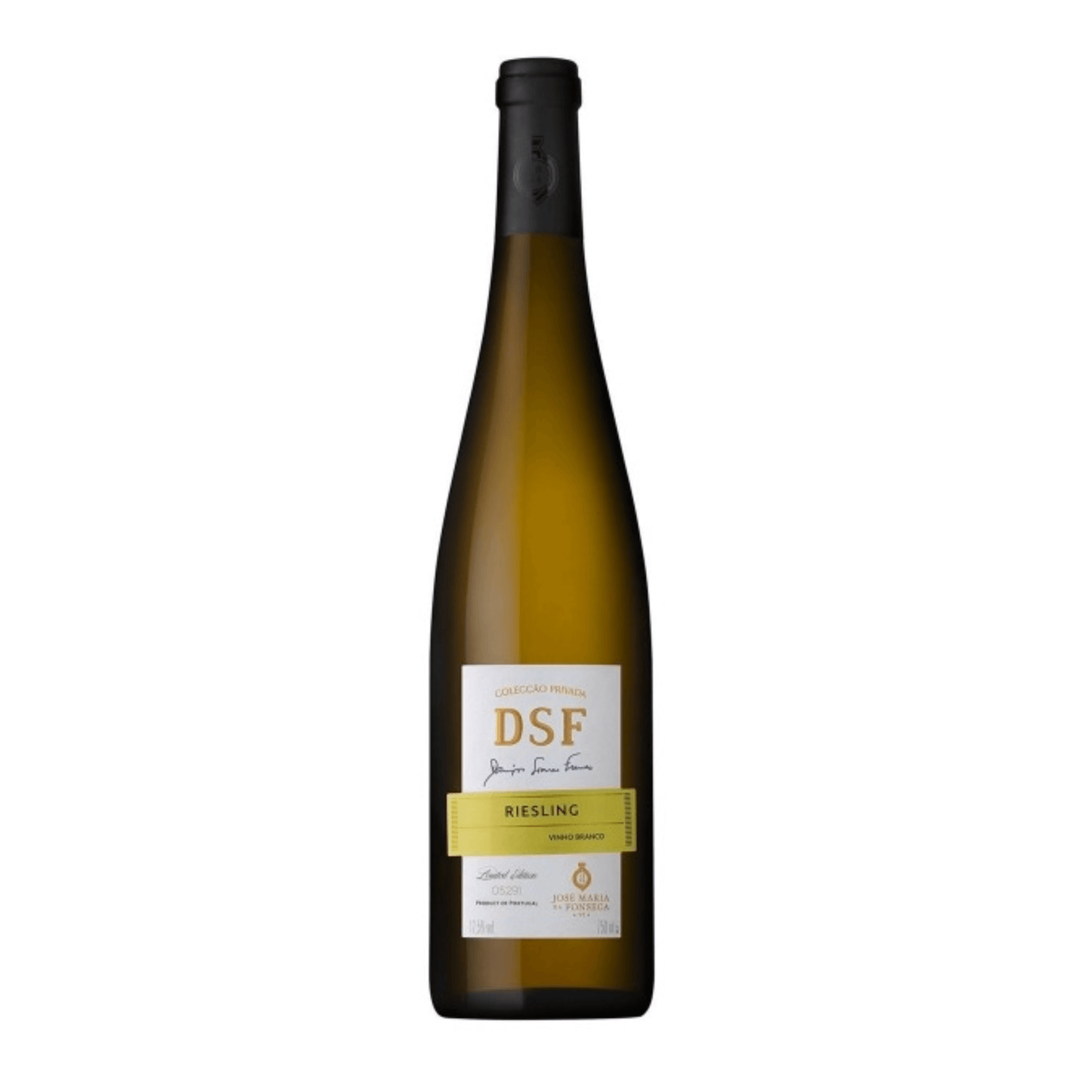 DSF Vinho Branco Riesling 2020 from Portugal, aromatic white wine with floral and fruity notes, 75cl bottle.