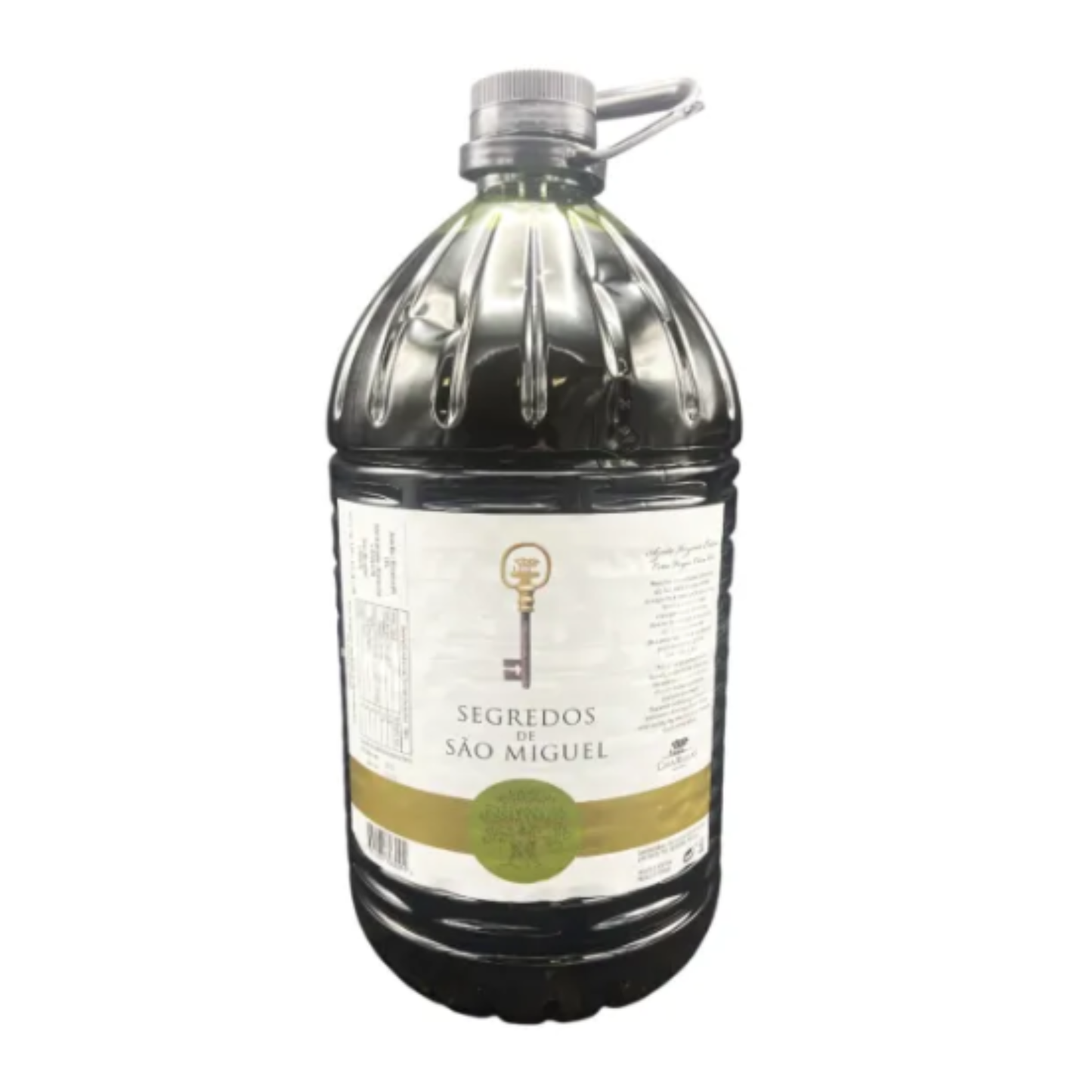 AZEITE SEGREDOS DE SÃO MIGUEL VIRGEM EXTRA 5LT em embalagem de plástico