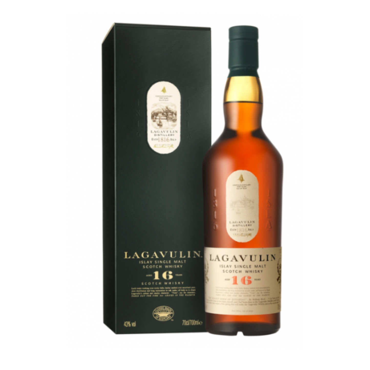 LAGAVULIN ISLAY MALT 16 ANOS