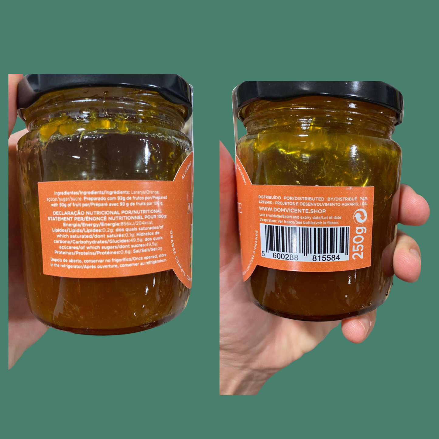 Monte da Ria – Compota de Laranja 250gr