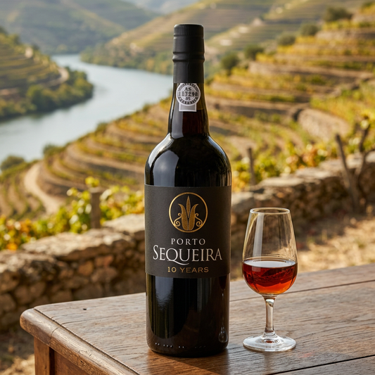 Sequeira Porto Tawny 10 Anos em ambiente comercial