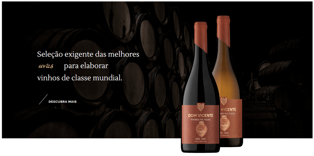 Dom Vicente - Parcerias de excelência com vinhos de classe mundial e seleção exigente das melhores uvas.
