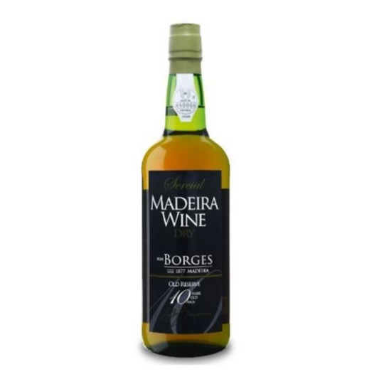 H.M.BORGES VINHA DA MADEIRA SERCIAL 10 ANOS