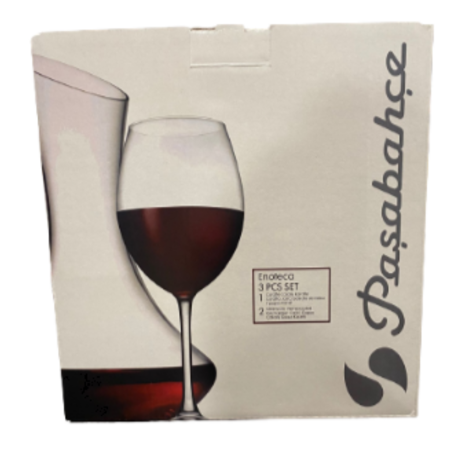 CONJUNTO DECANTER + 2 CALICES 54CL ENOTECA