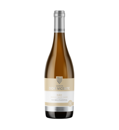 QUINTA DOM VICENTE BRANCO TOURIGA NACIONAL 2024 0.75 bottle of white wine from Dão, Portugal.
