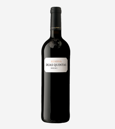 Duas Quintas Vinho Tinto Reserva 0.75, vinho tinto em garrafa com rótulo Reserva Douro.