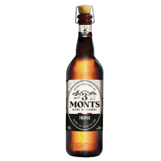 3 MONTS TRIPLE RESERVA CERVEJA 0.75