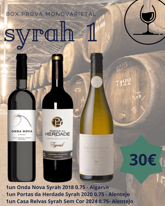 BOX DEGUSTAÇÃO MONOVARIETAL SYRAH 1