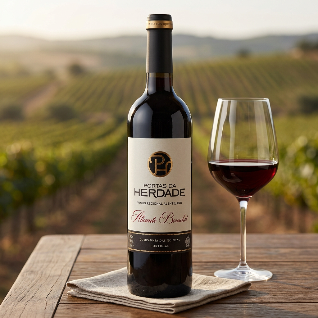 Alicante Bouschet em ambiente comercial