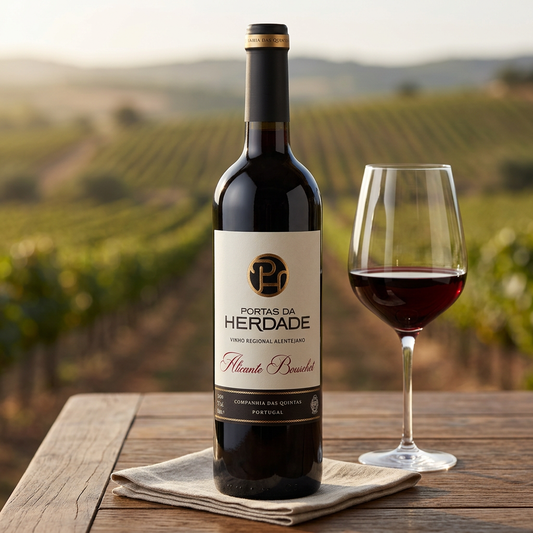 Alicante Bouschet em ambiente comercial