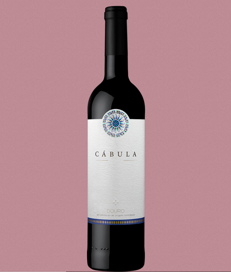 CÁBULA VINHO TINTO DOC DOURO 0.75L, garrafa de vinho tinto, origem Douro, Portugal, Caves da Montanha.