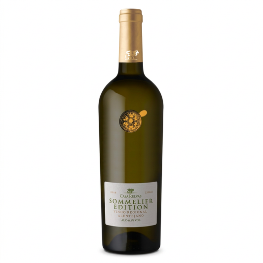 Casa Relvas Sommelier Edition Branco em fundo branco