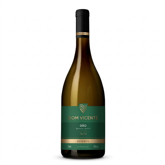 Dom Vicente Reserva Branco em fundo branco