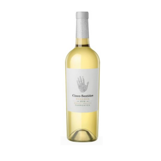 CINCO SENTIDOS BRANCO TORRONTES RESERVA 2019 0.75