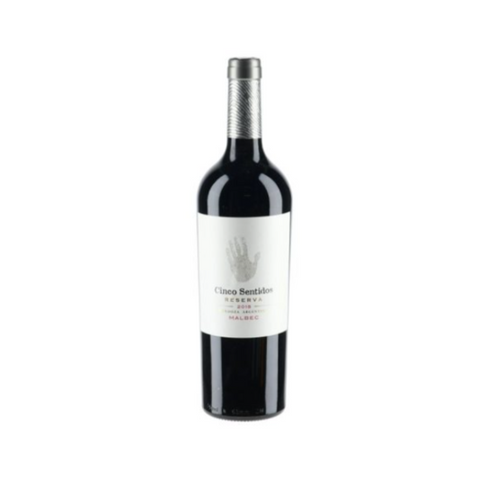 CINCO SENTIDOS MALBEC RESERVA 2019 0.75
