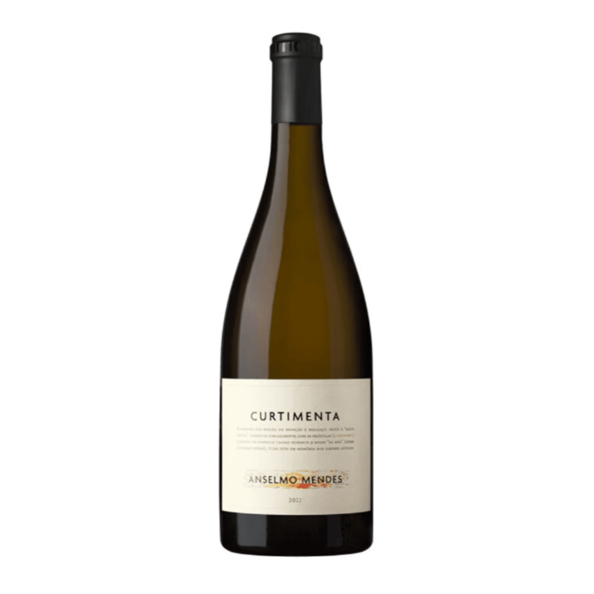 ANSELMO MENDES CURTIMENTA 2017 white wine, Portugal, with notes of spices and vibrant acidity.