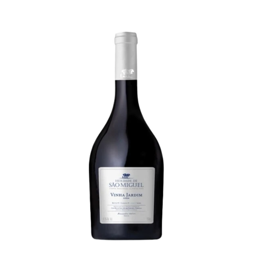 Herdade de São Miguel Vinha Jardim 0.75 - vinho tinto da Casa Relvas, produzido no Alentejo, Portugal.