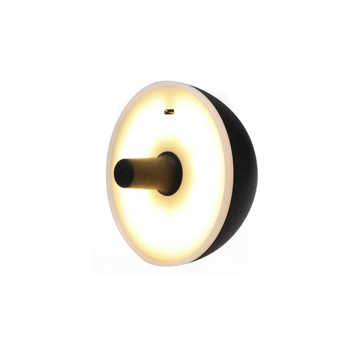 Lâmpada Led sem Fio para Garrafa, luminária de mesa portátil com controle de toque e design moderno.