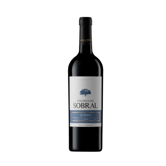 ENCOSTA DO SOBRAL VINHO TINTO SYRAH 0.75 - garrafa de vinho tinto da região do Tejo, Portugal.