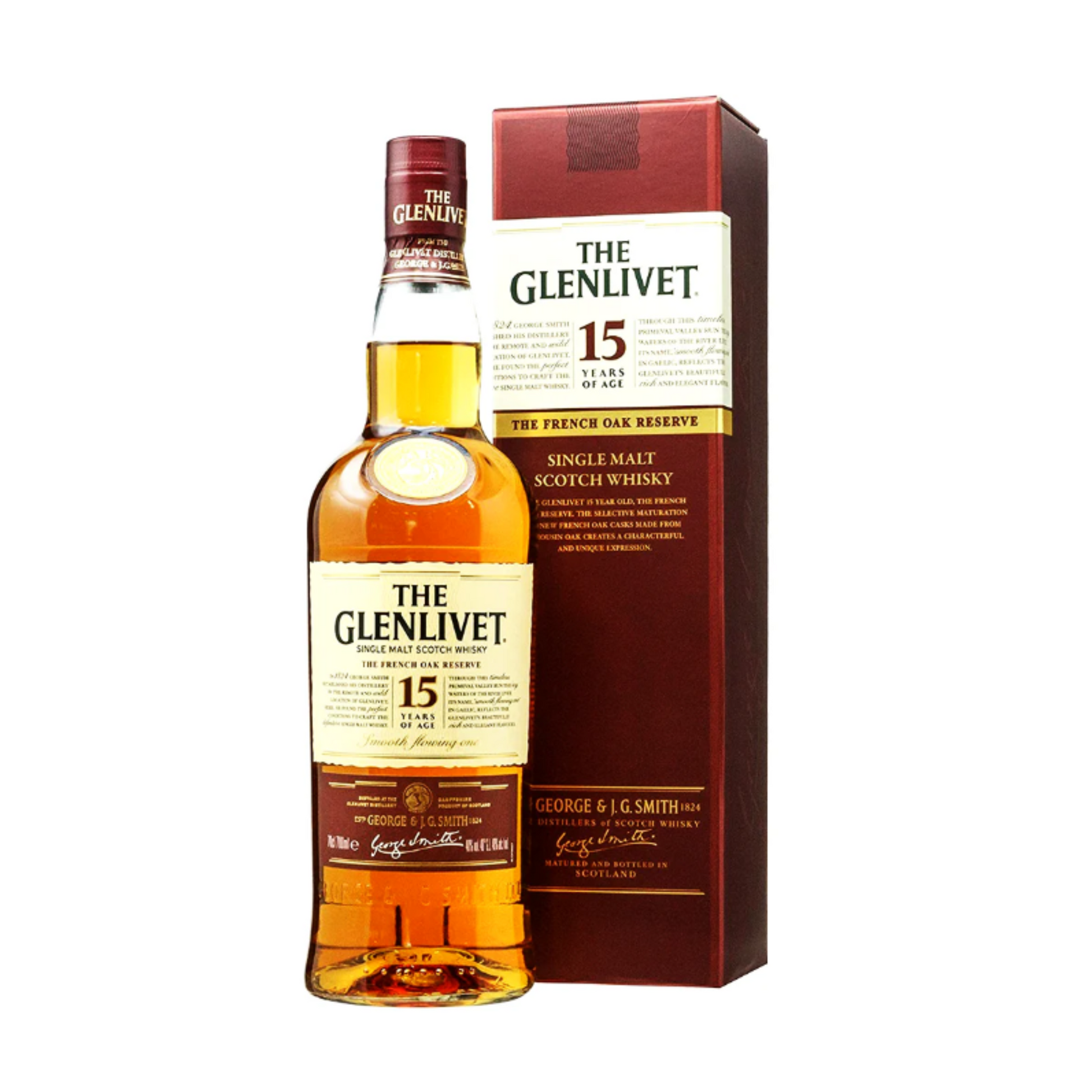 THE GLENLIVET FRENCH OAK 15 ANOS 0.70