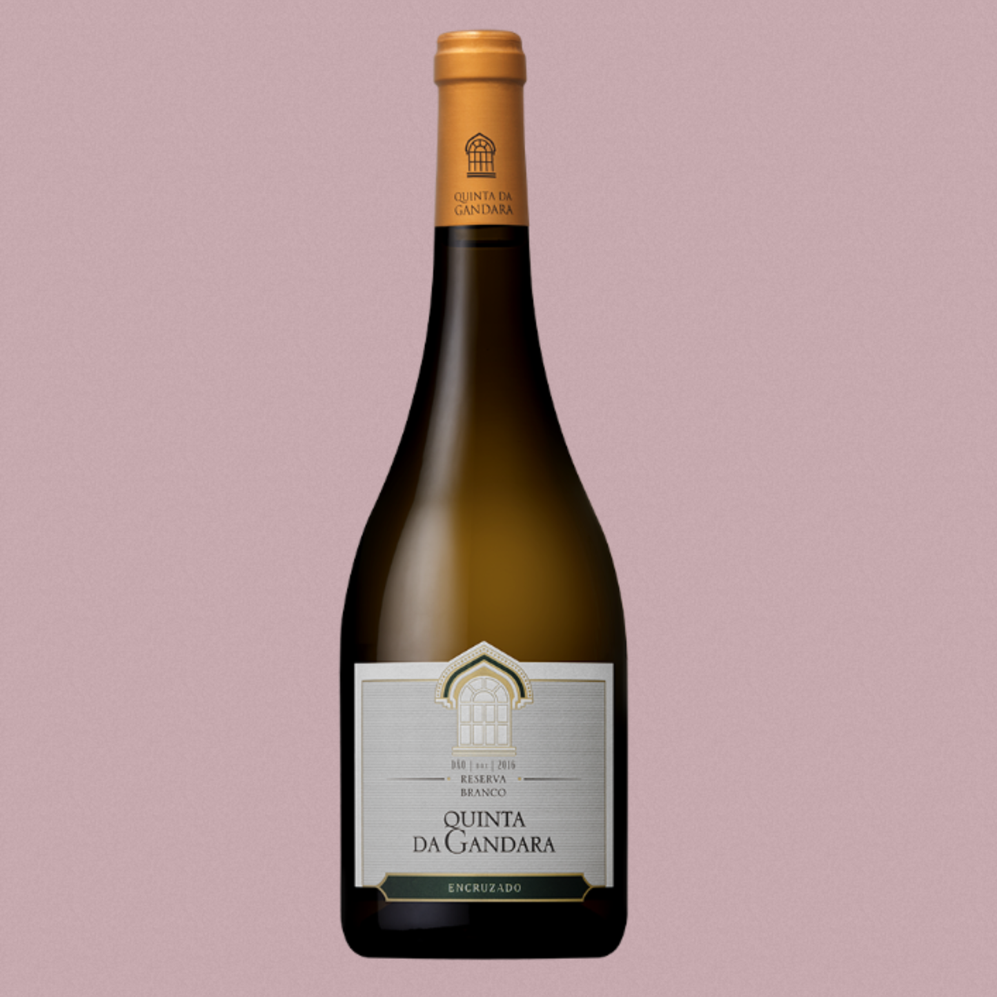 QUINTA DA GÂNDARA BRANCO ENCRUZADO GRANDE RESERVA 0.75 em garrafa elegante com rótulo destaque.