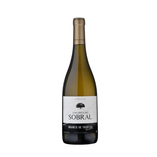 Garrafa de ENcosta do Sobral Vinho Branco de Touriga Nacional 0.75, vinho português da região do Tejo.