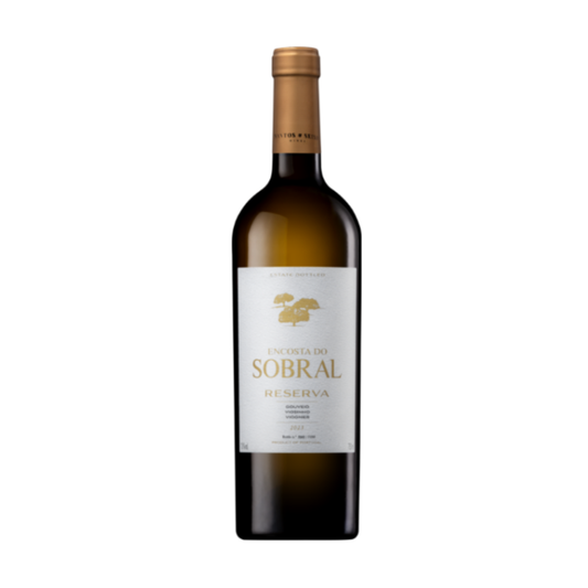 ENCOSTA DO SOBRAL VINHO RESERVA BRANCO 0.75 - garrafa de vinho branco português
