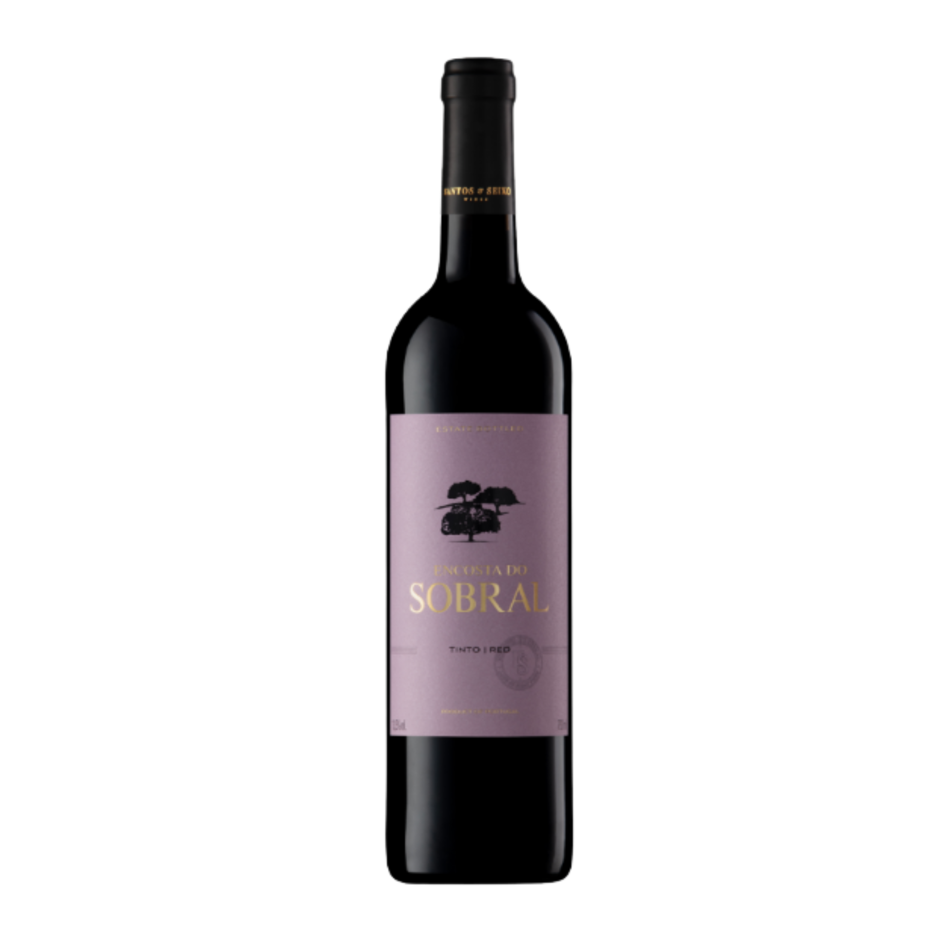 ENCOSTA DO SOBRAL COLHEITA VINHO TINTO 0.75 em garrafa com rótulo descritivo.