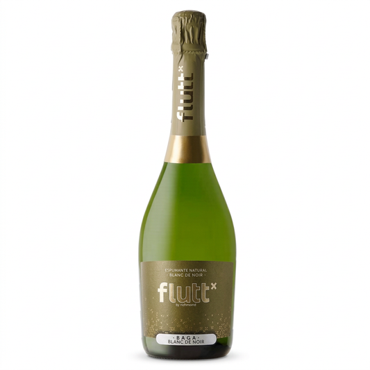 Flutt Blanc de Noir em fundo branco