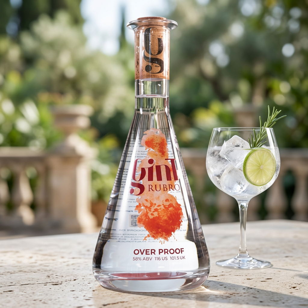GinT Rubro em ambiente comercial