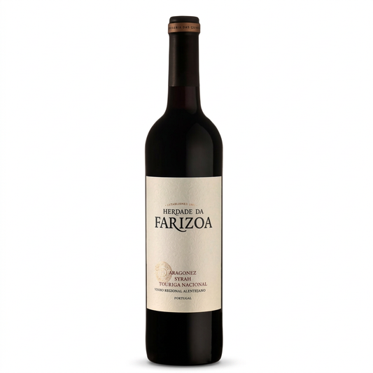 Herdade da Farizoa Tinto em fundo branco