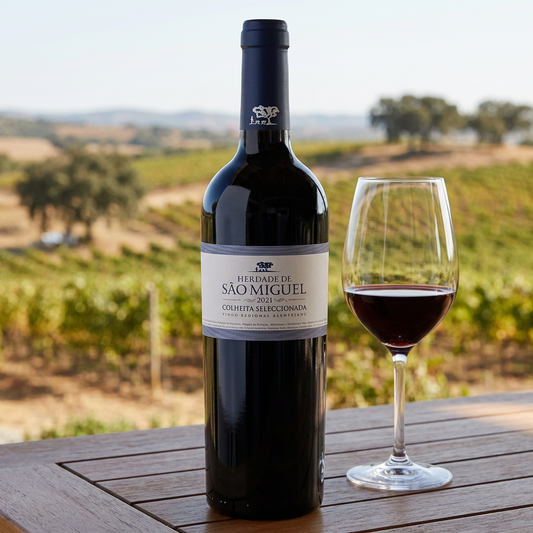 Herdade de São Miguel Tinto em ambiente comercial