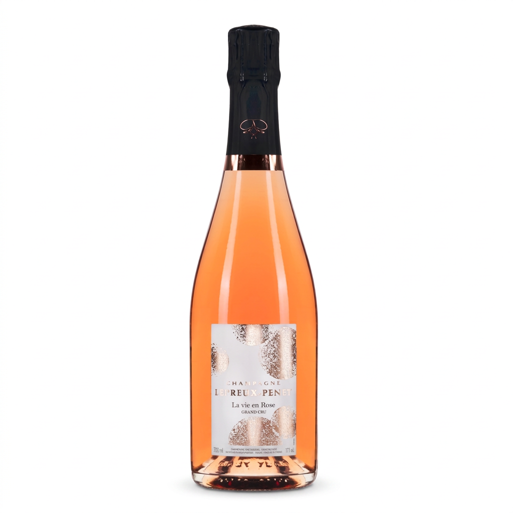 Lepreux-Penet La Vie en Rose em fundo branco