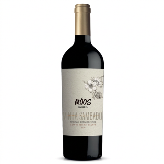 Móos Vinha Sambado Branco, nova versão em fundo branco