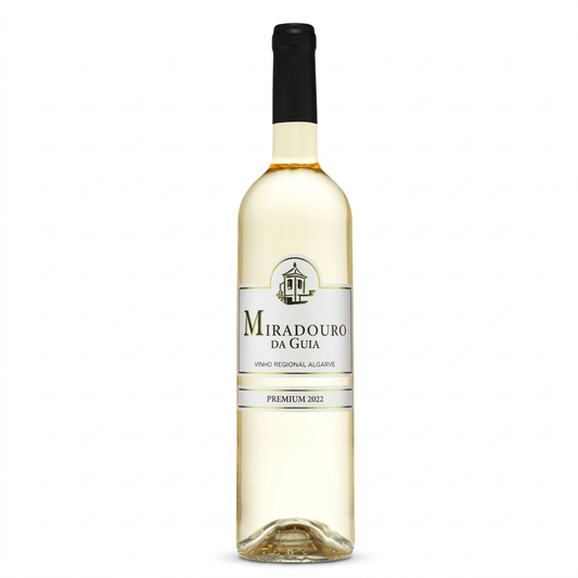 Miradouro da Guia Branco em fundo branco