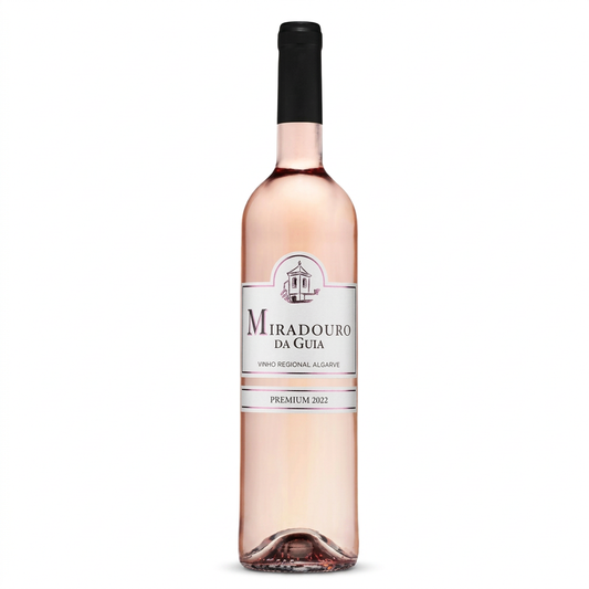 Miradouro da Guia Rosé em fundo branco