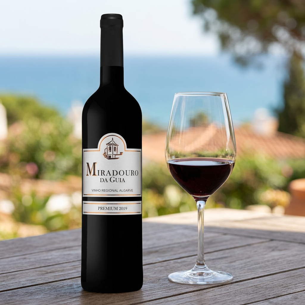 Miradouro da Guia Tinto em ambiente comercial