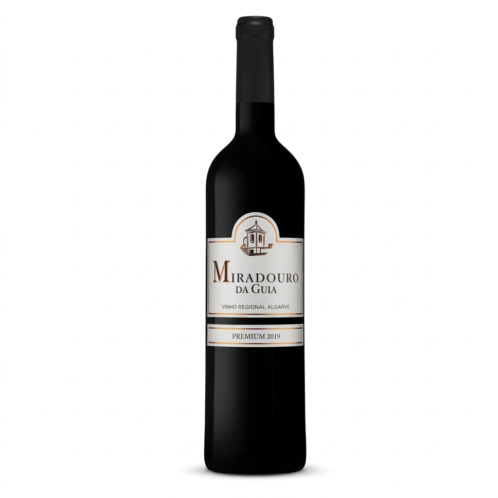 Miradouro da Guia Tinto em fundo branco