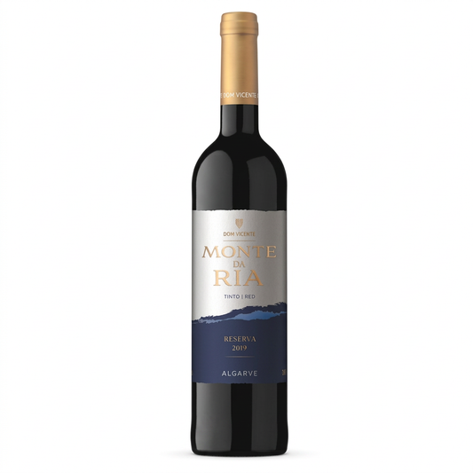 Monte da Ria Reserva Tinto em fundo branco