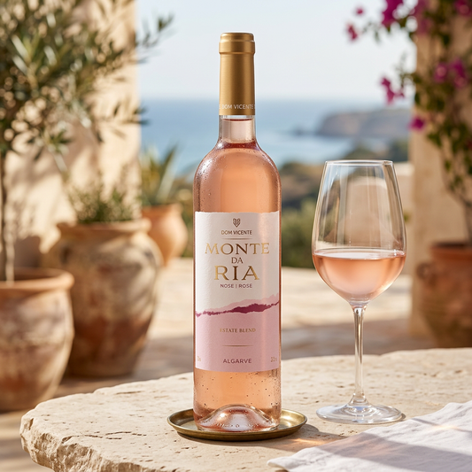 Monte da Ria Rosé, fotografia comercial