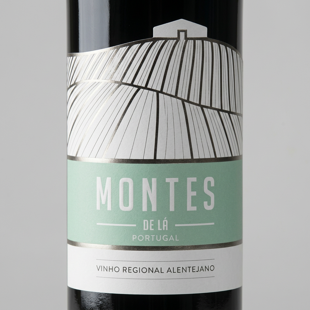 Montes de Lá Tinto, pormenor do novo rótulo