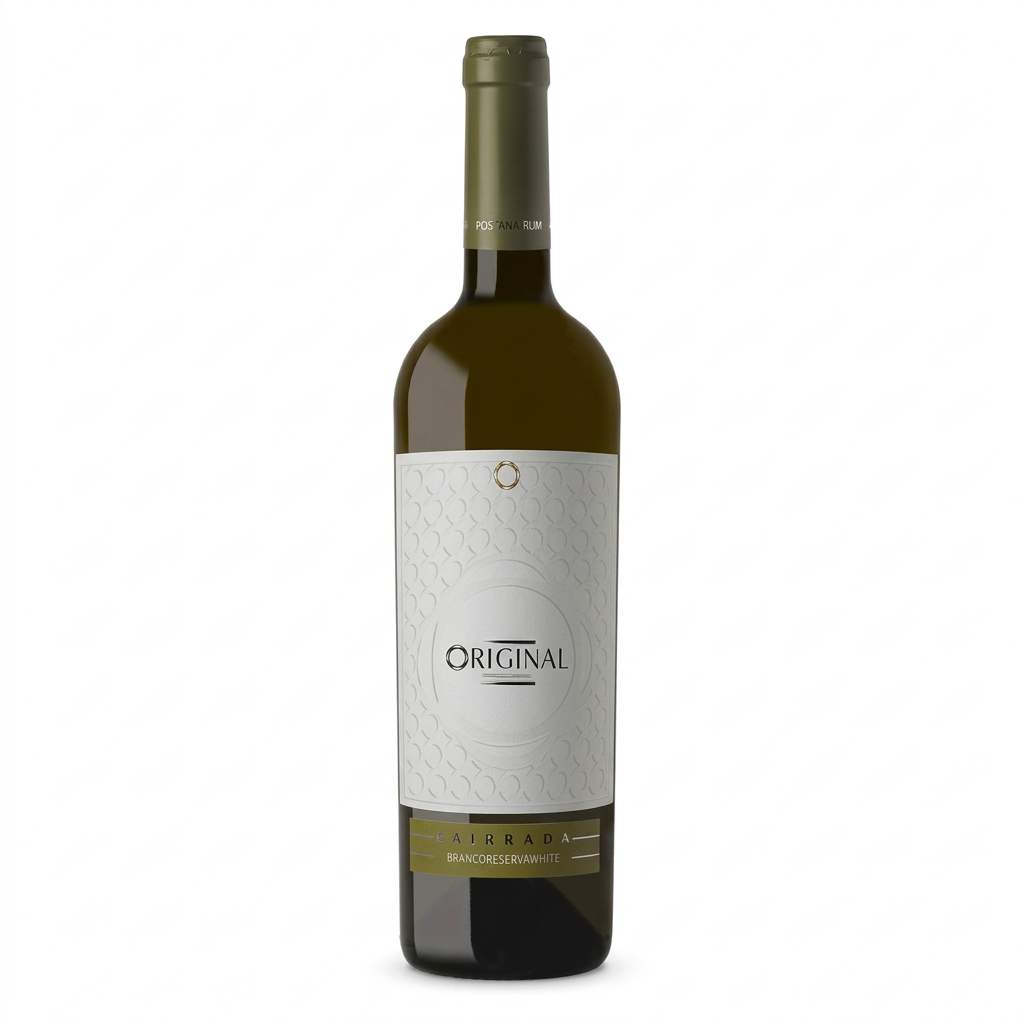 Original Quatro Cravos Reserva Branco em fundo branco