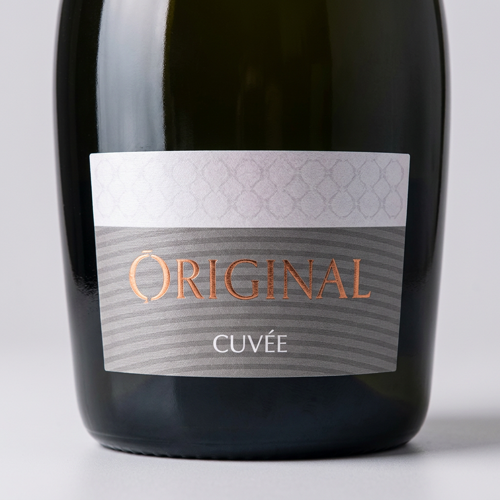 Pormenor do rótulo Original Reserva Cuvée