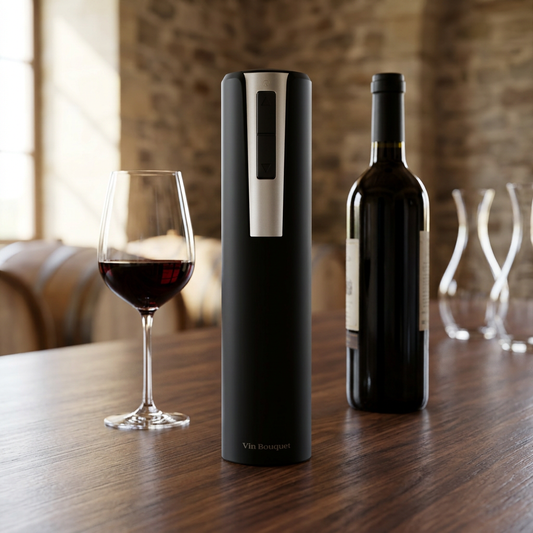 Saca-rolhas elétrico Vin Bouquet em ambiente comercial