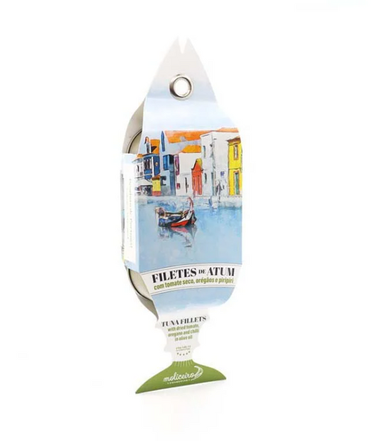 MOLICEIRO FILETES DE ATUM C/ TOMATE, PIRI-PIRI EM AZEITE 120 g