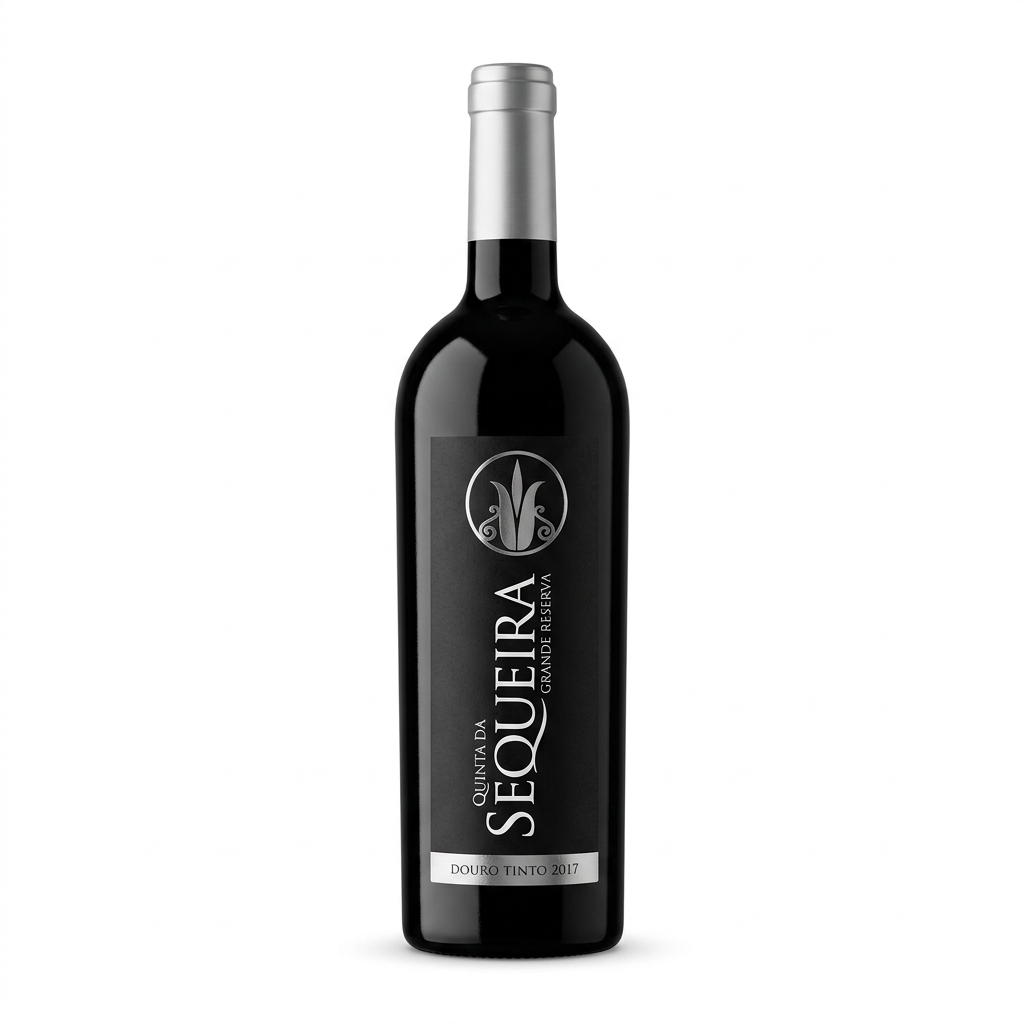 Sequeira Grande Reserva Tinto em fundo branco