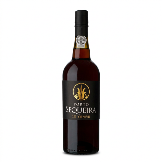 Sequeira Porto Tawny 10 Anos em fundo branco
