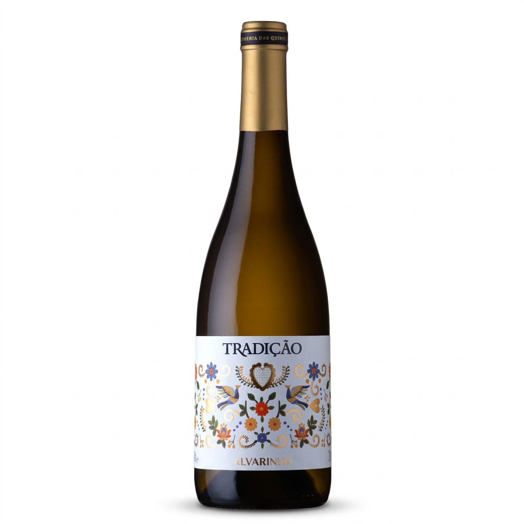 Tradição Alvarinho em fundo branco